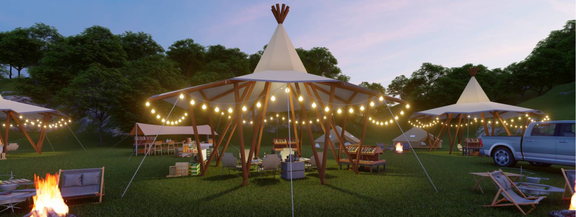 清原满族自治县露营帐篷酒店厂家